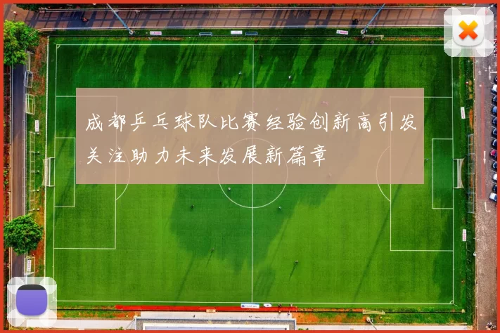 成都乒乓球队比赛经验创新高引发关注助力未来发展新篇章